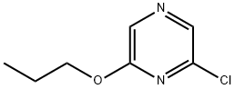 2-Chloro-6-propyloxypyrazine Struktur