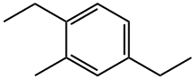 1,4-diethyl-2-methyl-benzene Struktur