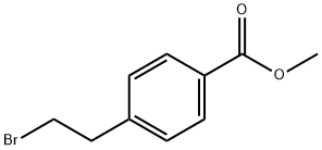 methyl 4-(2-bromoethyl)benzoate Struktur