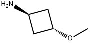 trans-3-MethoxycyclobutanaMine hydrochloride Struktur