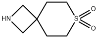 7-Thia-2-aza-spiro[3.5]nonane 7,7-dioxide hemioxalate Struktur