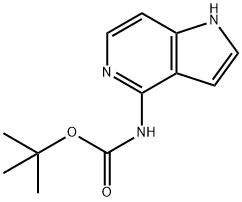 Carbamic acid, N-?1H-?pyrrolo[3,?2-?c]?pyridin-?4-?yl-?, 1,?1-?dimethylethyl ester Struktur