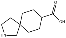 2-azaspiro[4.5]decane-8-carboxylic acid Struktur