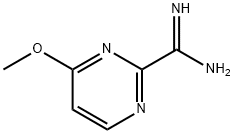 4-MethoxypyriMidine-2-carboxaMidine hydrochloride Struktur