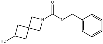 2-Cbz-6-hydroxy-2-azaspiro[3.3]heptane Struktur