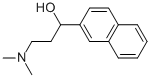 3-(DIMETHYLAMINO)-1-(NAPHTHALEN-2-YL)PROPAN-1-OL Struktur