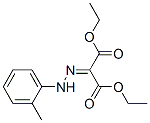 2-(2-Methylphenyl)hydrazonomalonic acid diethyl ester Struktur