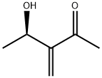 2-Pentanone, 4-hydroxy-3-methylene-, (R)- (9CI) Struktur