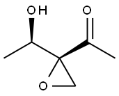 Ethanone, 1-[2-(1-hydroxyethyl)oxiranyl]-, [S-(R*,S*)]- (9CI) Struktur