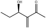 2-Hexanone, 4-hydroxy-3-methylene-, (R)- (9CI) Struktur