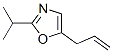 Oxazole, 2-(1-methylethyl)-5-(2-propenyl)- (9CI) Struktur