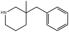 3-BENZYL-3-METHYL-PIPERIDINE Struktur