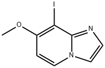 IMidazo[1,2-a]pyridine, 8-iodo-7-Methoxy- Struktur