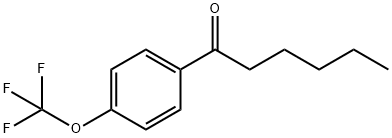 1-[4-(TrifluoroMethoxy)phenyl]hexan-1-one Struktur