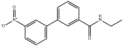 N-Ethyl-3-(3-nitrophenyl)benzaMide Struktur