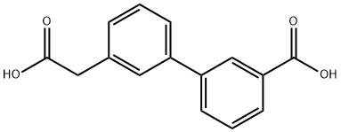 3-[3-(CarboxyMethyl)phenyl]benzoic acid Struktur