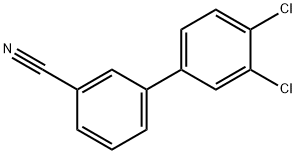 3-(3,4-Dichlorophenyl)benzonitrile Struktur