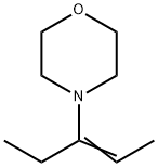 Morpholine,  4-(1-ethyl-1-propenyl)-  (9CI)