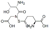 gamma-glutamyl-thiothreonyl-glycine Struktur