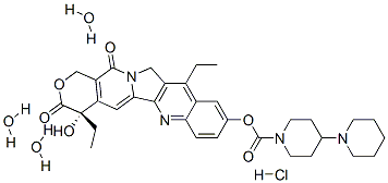 Irinotecan hydrochloride trihydrate