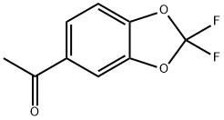 5-Acetyl-2,2-difluoro-1,3-benzodioxole Struktur