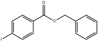 Benzyl4-iodobenzoate Struktur