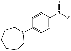 hexahydro-1-(4-nitrophenyl)-1H-azepine Struktur