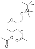 3 4-DI-O-ACETYL-6-O-(TERT-BUTYLDIMETHYL& Struktur