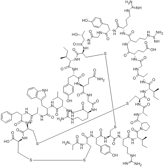 ALPHA-DEFENSIN-3 (HUMAN) Struktur