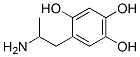 2,4,5-trihydroxyamphetamine Struktur