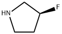 (S)-3-FLUORO-PYRROLIDINE Struktur