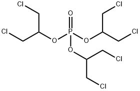 磷酸三(1,3-二氯異丙基)酯 結(jié)構(gòu)式