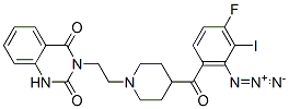 azidoiodoketanserin Struktur