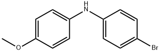 4-Bromo-4’-methoxydiphenylamine Struktur