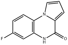 Pyrrolo[1,2-a]quinoxalin-4(5H)-one,7-fluoro- Struktur