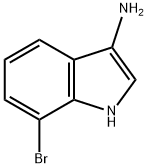 1H-Indol-3-aMine, 7-broMo- Struktur