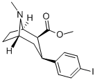 (-)-2-BETA-CARBOMETHOXY-3-BETA-(IODOPHENYL)TROPANE Struktur