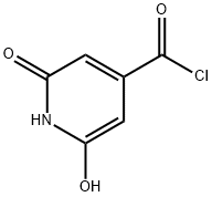 4-PYRIDINECARBONYL CHLORIDE,1,2-DIHYDRO-6-HYDROXY-2-OXO- Struktur