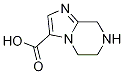 IMidazo[1,2-a]pyrazine-3-carboxylic acid, 5,6,7,8-tetrahydro- Struktur