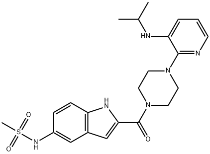 DELAVIRDINE Struktur