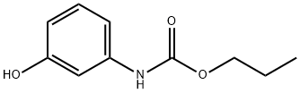 N-(3-Hydroxyphenyl)carbamic acid propyl ester Struktur