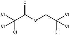 2,2,2-trichloroethyl 2,2,2-trichloroacetate Struktur