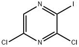 3,5-dichloro-2-iodopyrazine Struktur