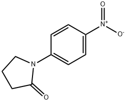 1-(4-NITROPHENYL)-2-PYRROLIDINONE Struktur