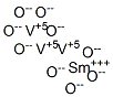 samarium trivanadium nonaoxide Struktur