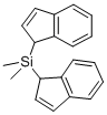 DIMETHYLBIS(INDENYL)SILANE Struktur