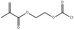 2-Chloroformylethyl methacrylate Struktur