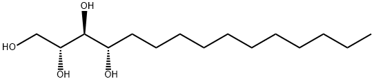 1,2,3,4-Pentadecanetetrol, [2R-(2R*,3S*,4S*)]- Struktur