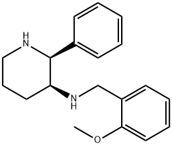 3-[(2-METHOXYBENZYL)AMINO]-2-PHENYL-PIPERIDINE Struktur