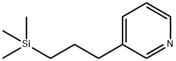 Pyridine, 3-[3-(trimethylsilyl)propyl]- (9CI) Struktur